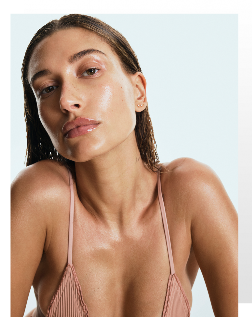 Hailey Bieber’s New Beauty Brand Rhode Doubles Down on Glazed Donut Skin