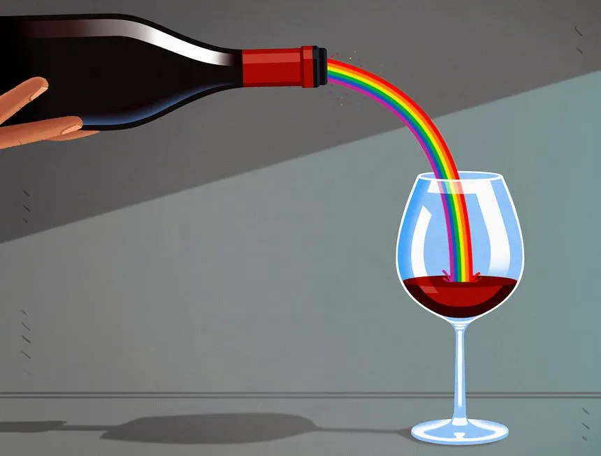 Why is alcohol in wine a taboo subject?